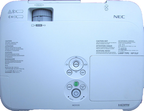 Tragbar projektor nec - projektor,