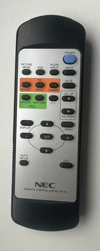 Nec fernbedienung m118 lcd - nec,